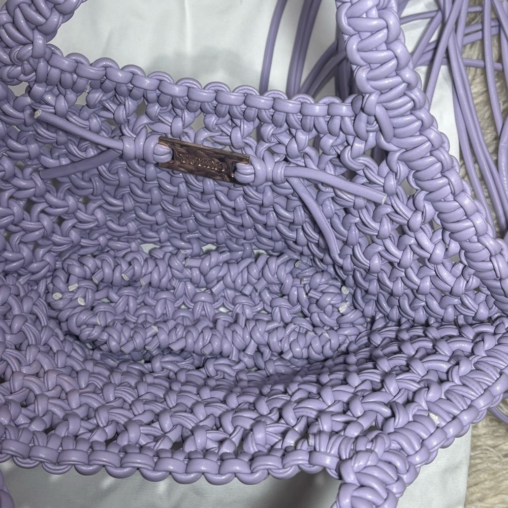 Yuzefi Grape Fringe Mini Bag - Picture 3 of 6